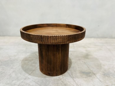 ribbed side tables-60cm